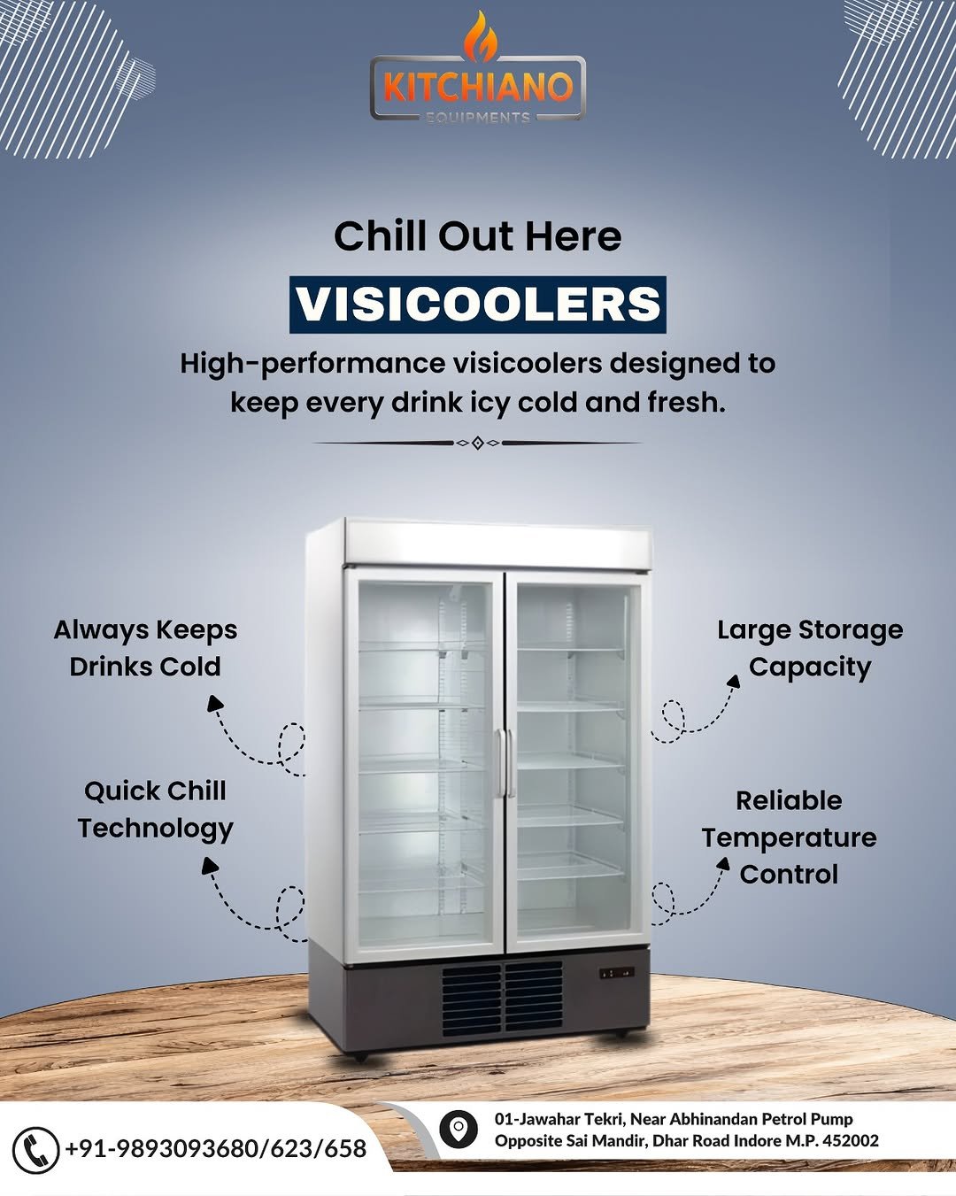 Visicoolers – Keep Products Fresh & Display Them Better